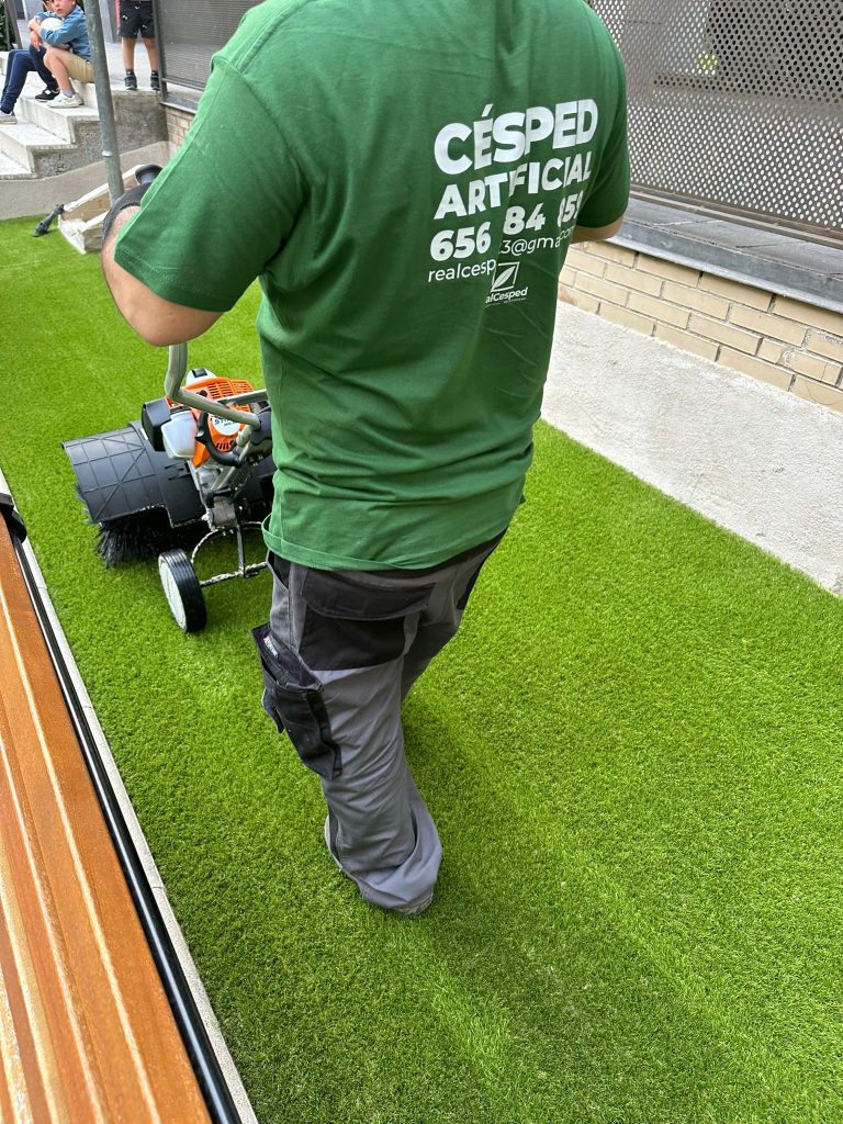 instalación de césped artificial al mejor precio en Madrid
